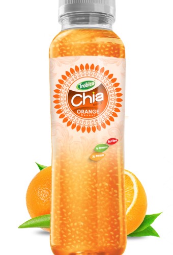 350ml Chia Seed Orange Flavour Pet bottle